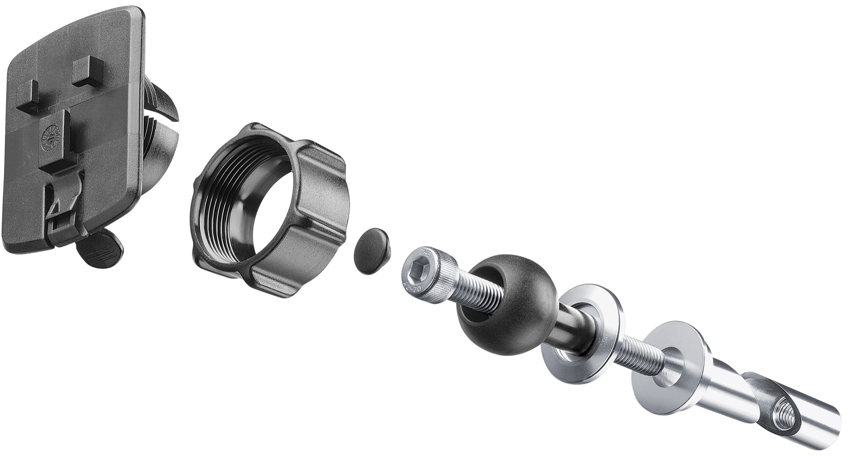 INTERPHONE HALTERUNG AM LENKERVORBAU MIT Ø 13,5