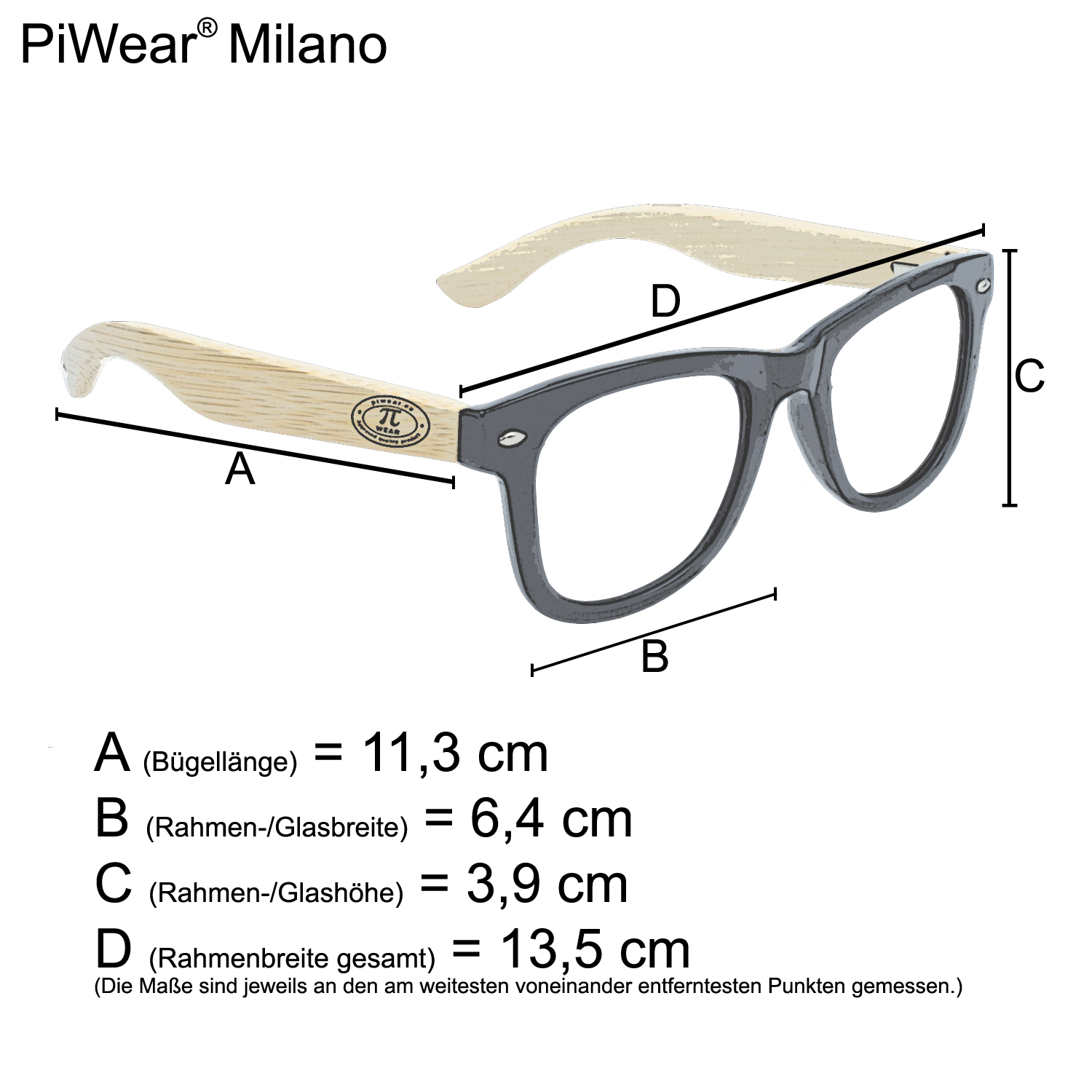 Brille Milano YT PiWear©