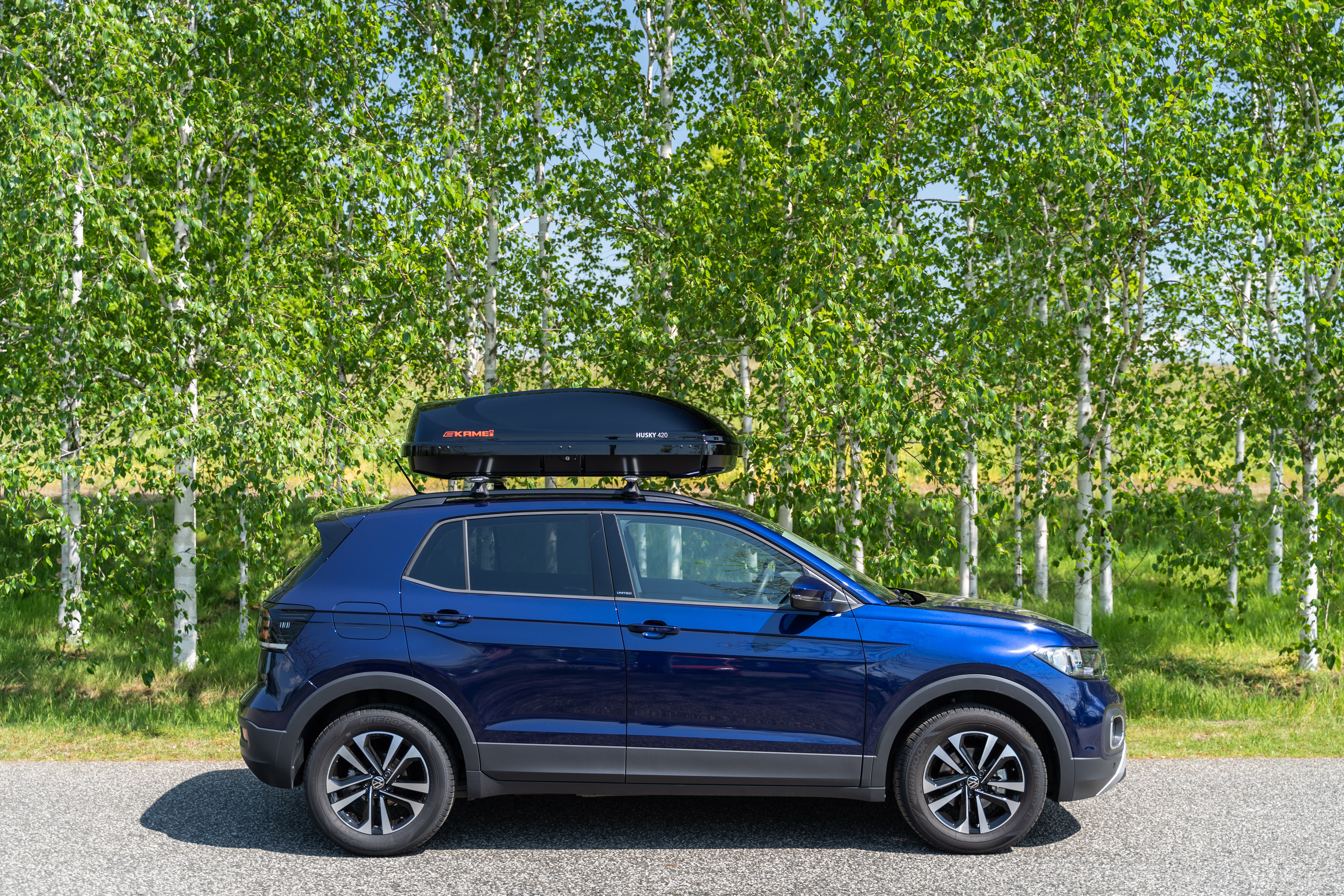 KAMEI "Husky" 420 L. schw. glanz