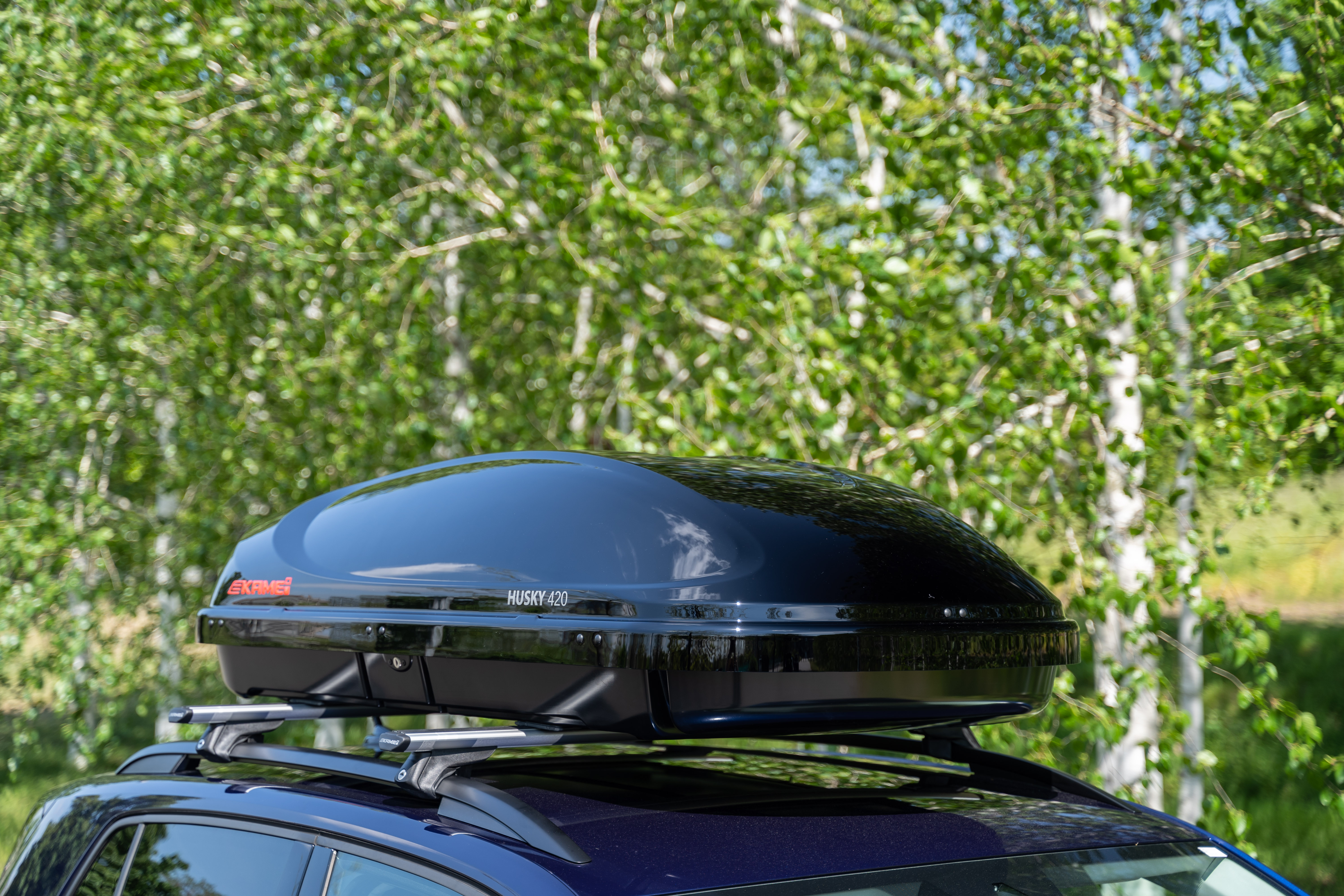 KAMEI "Husky" 420 L. schw. glanz