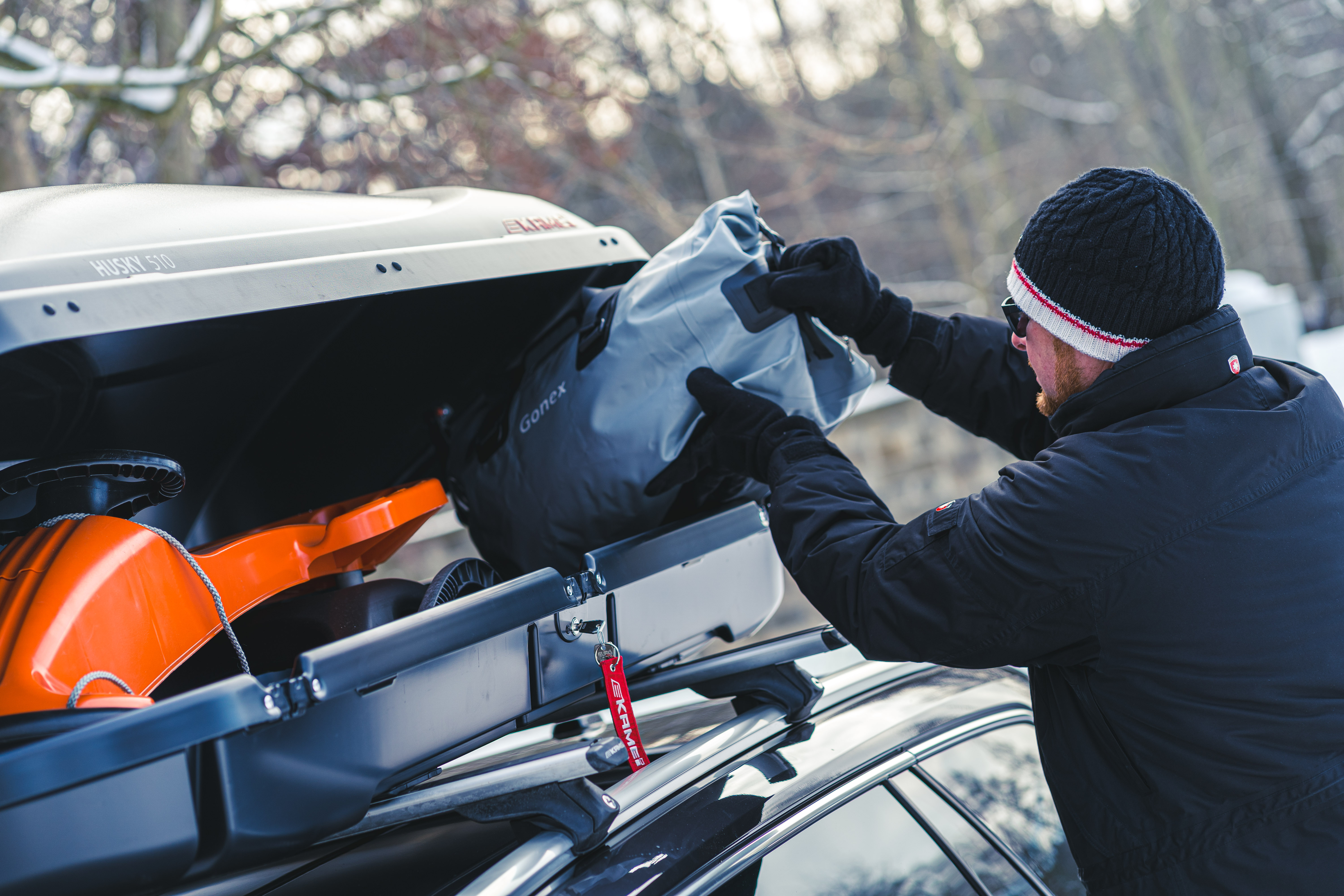 KAMEI "Husky" 510 L. schw. glanz