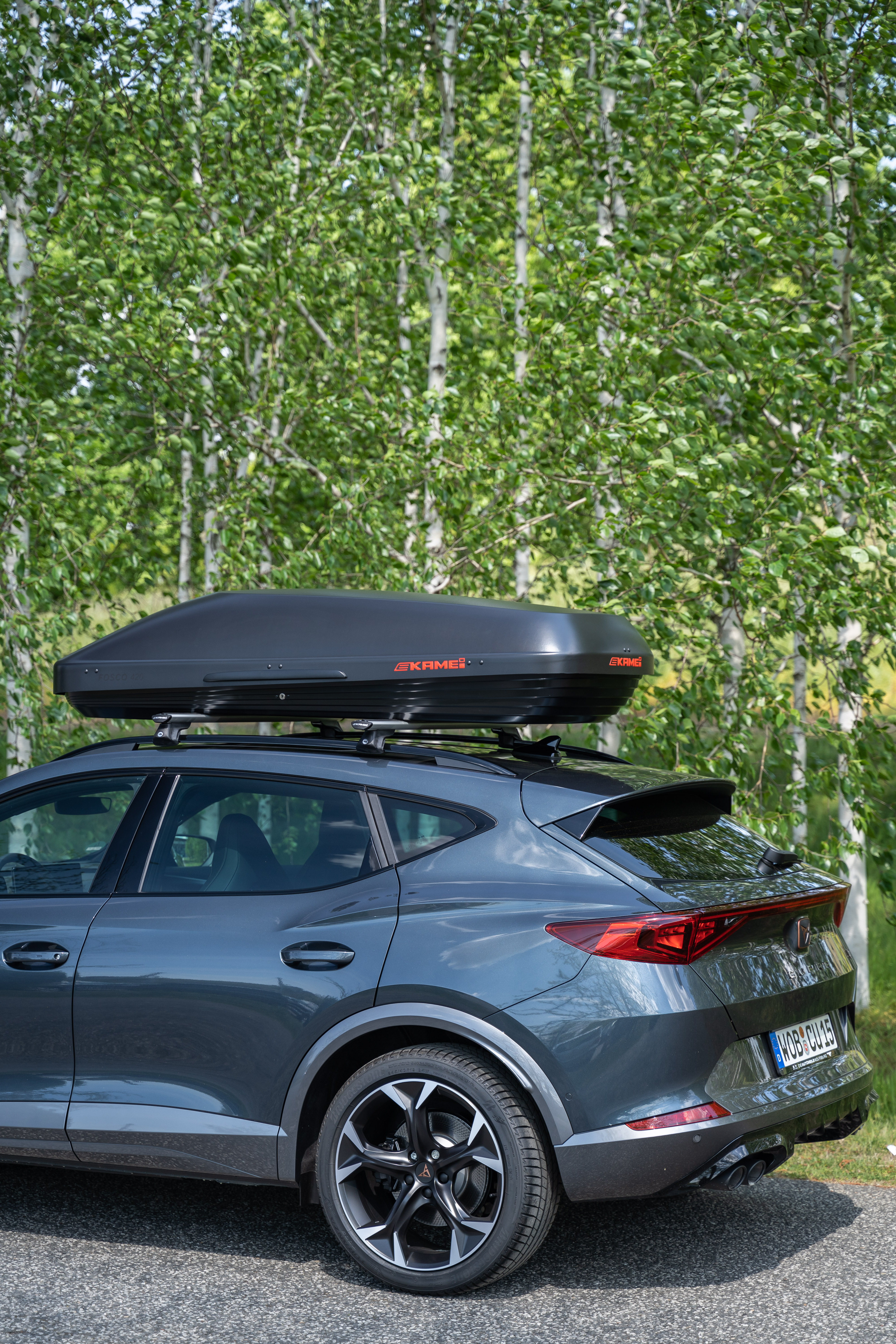 KAMEI "Fosco" 420 L. schw. matt