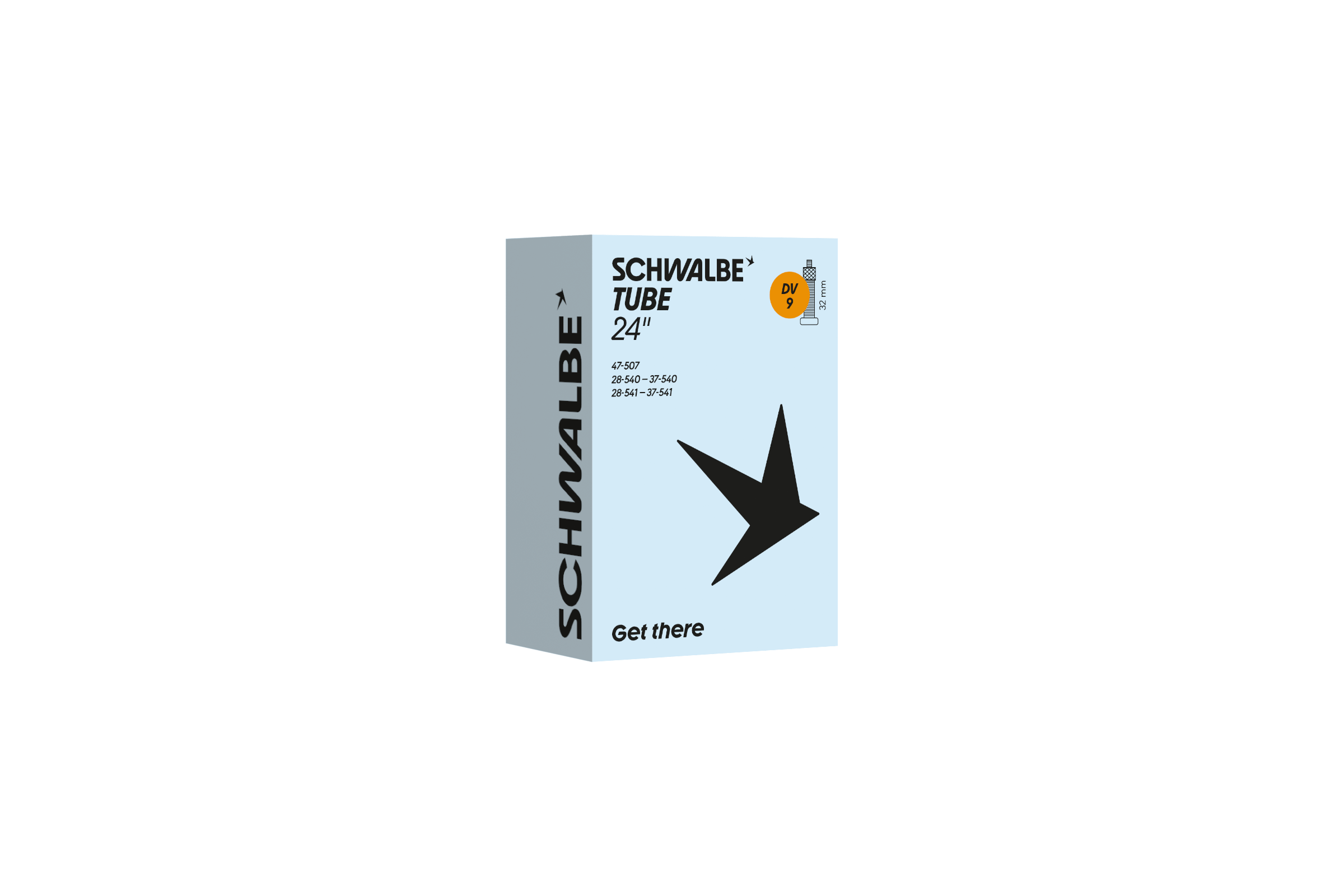 Schlauch "DV9" 24" SCHWALBE