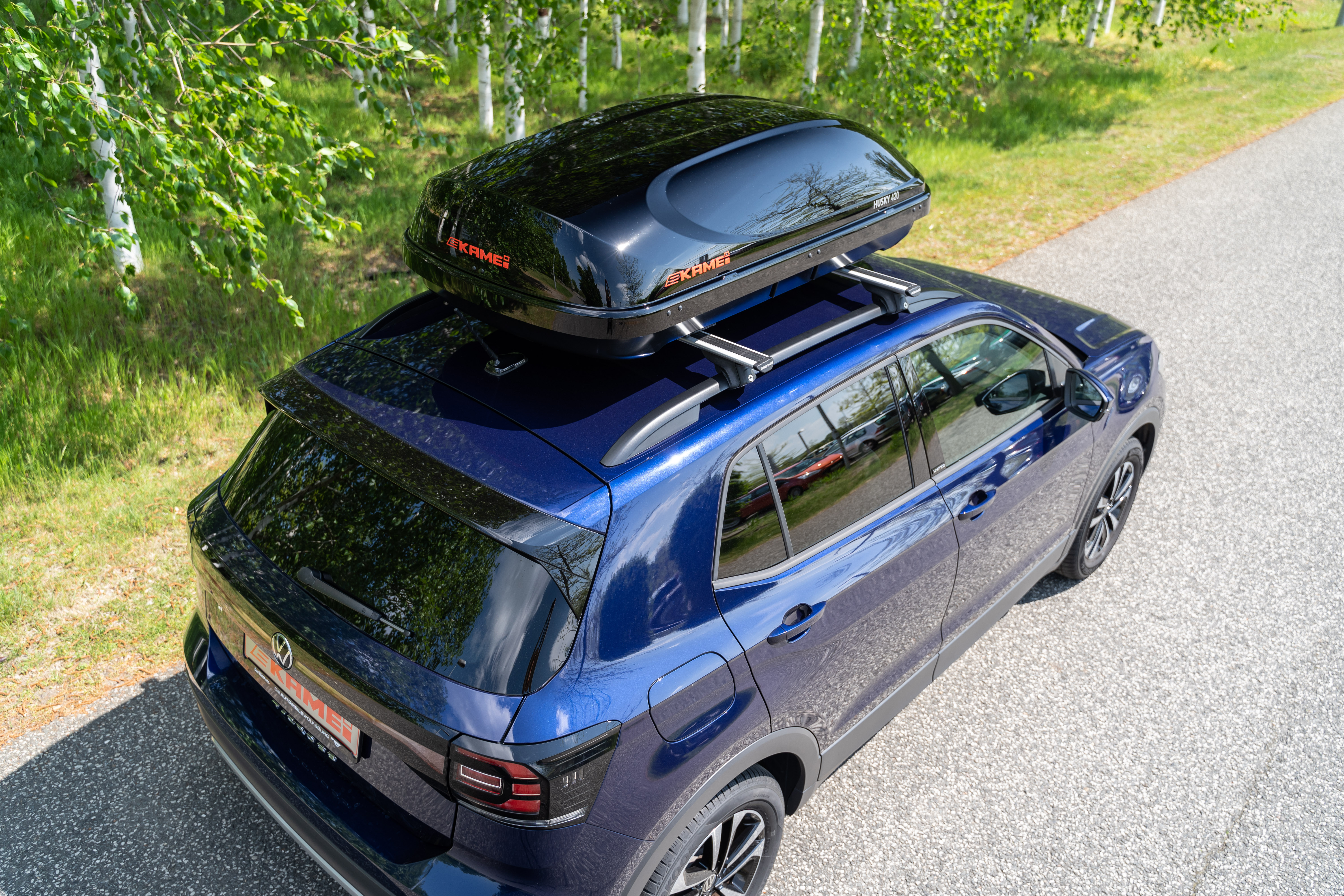 KAMEI "Husky" 420 L. schw. glanz