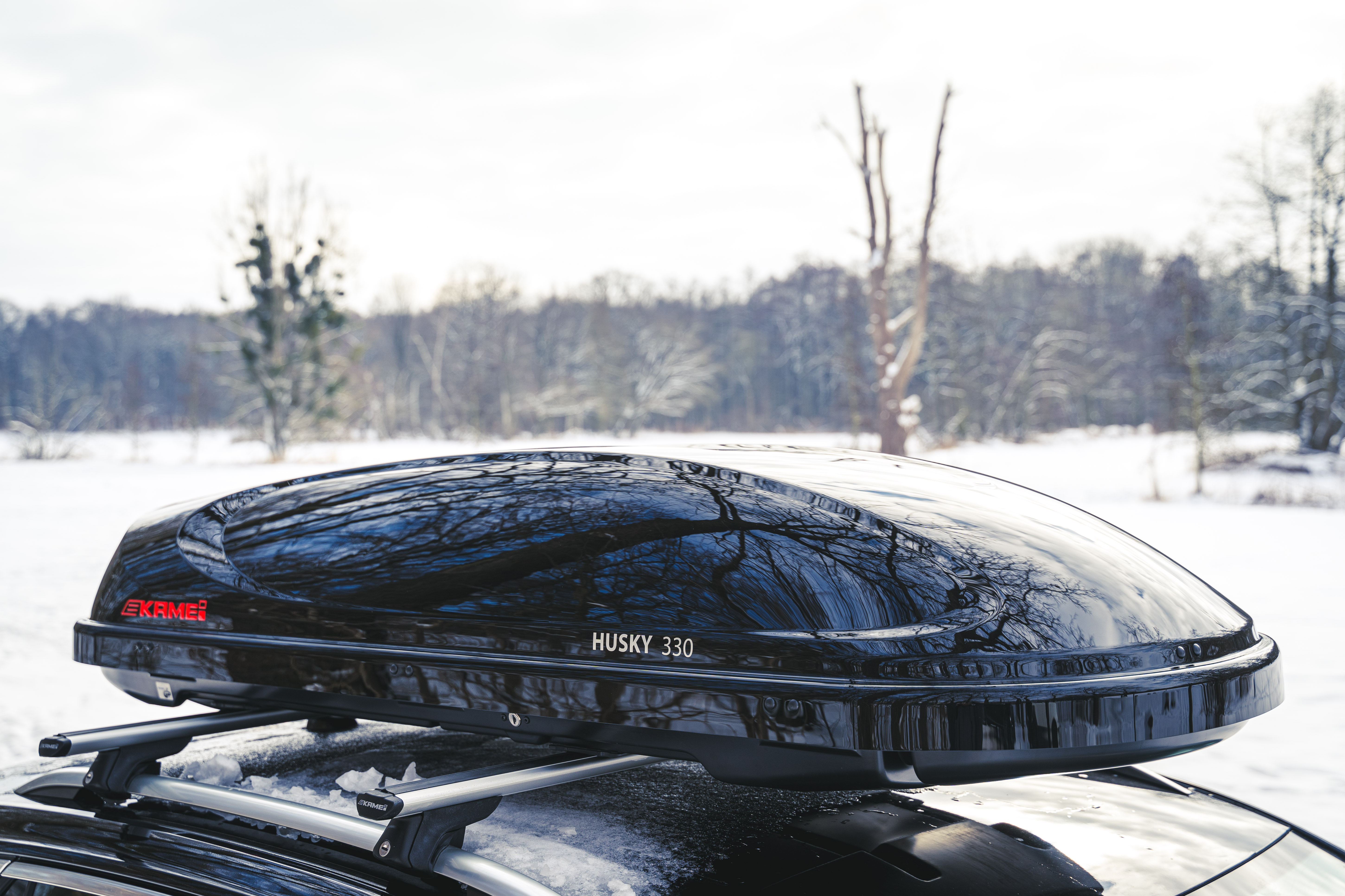 KAMEI "Husky" 330 L. schw. glanz